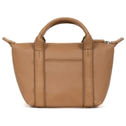 Sac cabas porté main - Mini JOYCE Tan Lena beige