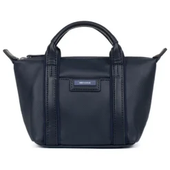Sac cabas porté main - Mini JOYCE Bleu nuit Kaye