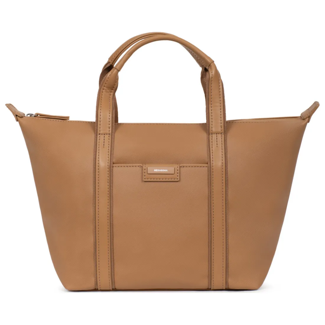 Sac cabas porté main - Moyen JOYCE Tan Uma beige