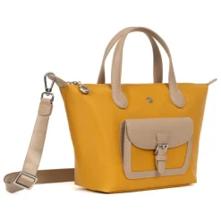 Sac cabas porté main - Petit KIANA Jaune Yael