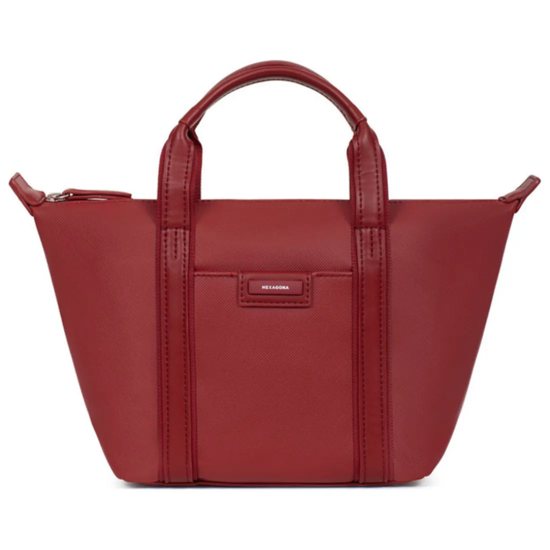 Sac cabas porté main - Petit JOYCE Rouge foncé Eva