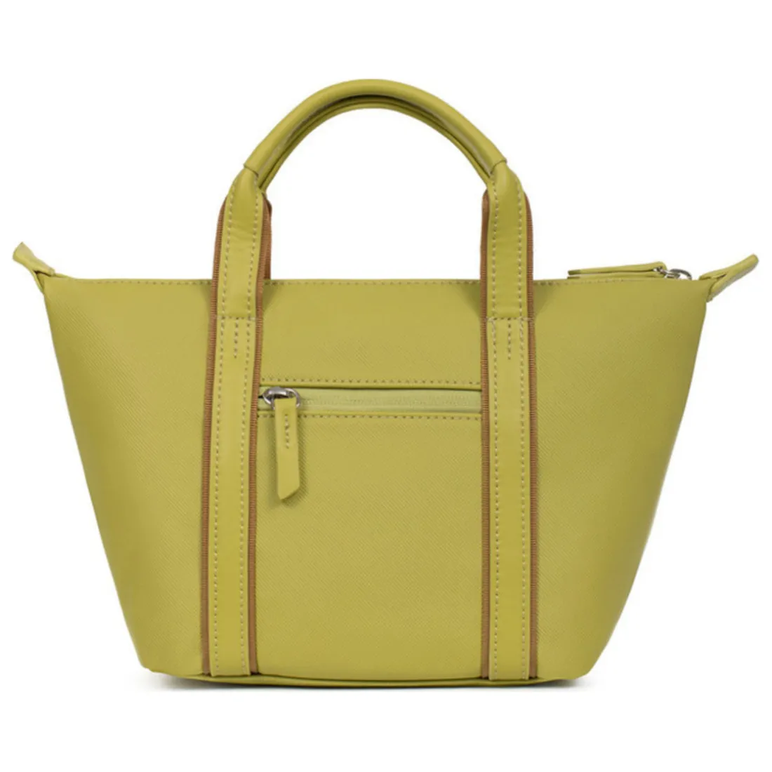 Sac cabas porté main - Petit JOYCE Vert anis Jade