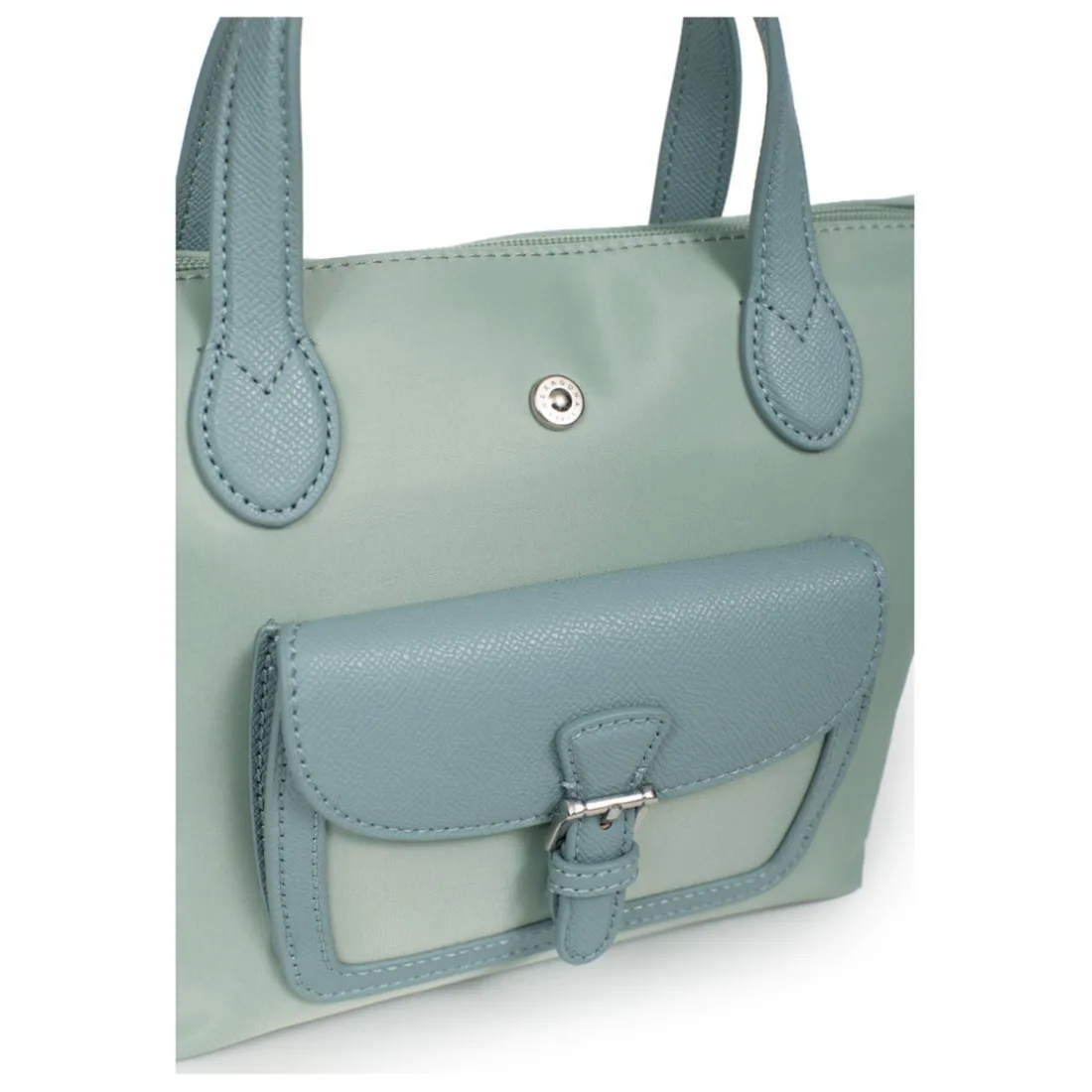 Sac cabas porté main - Petit KIANA Menthe Lou