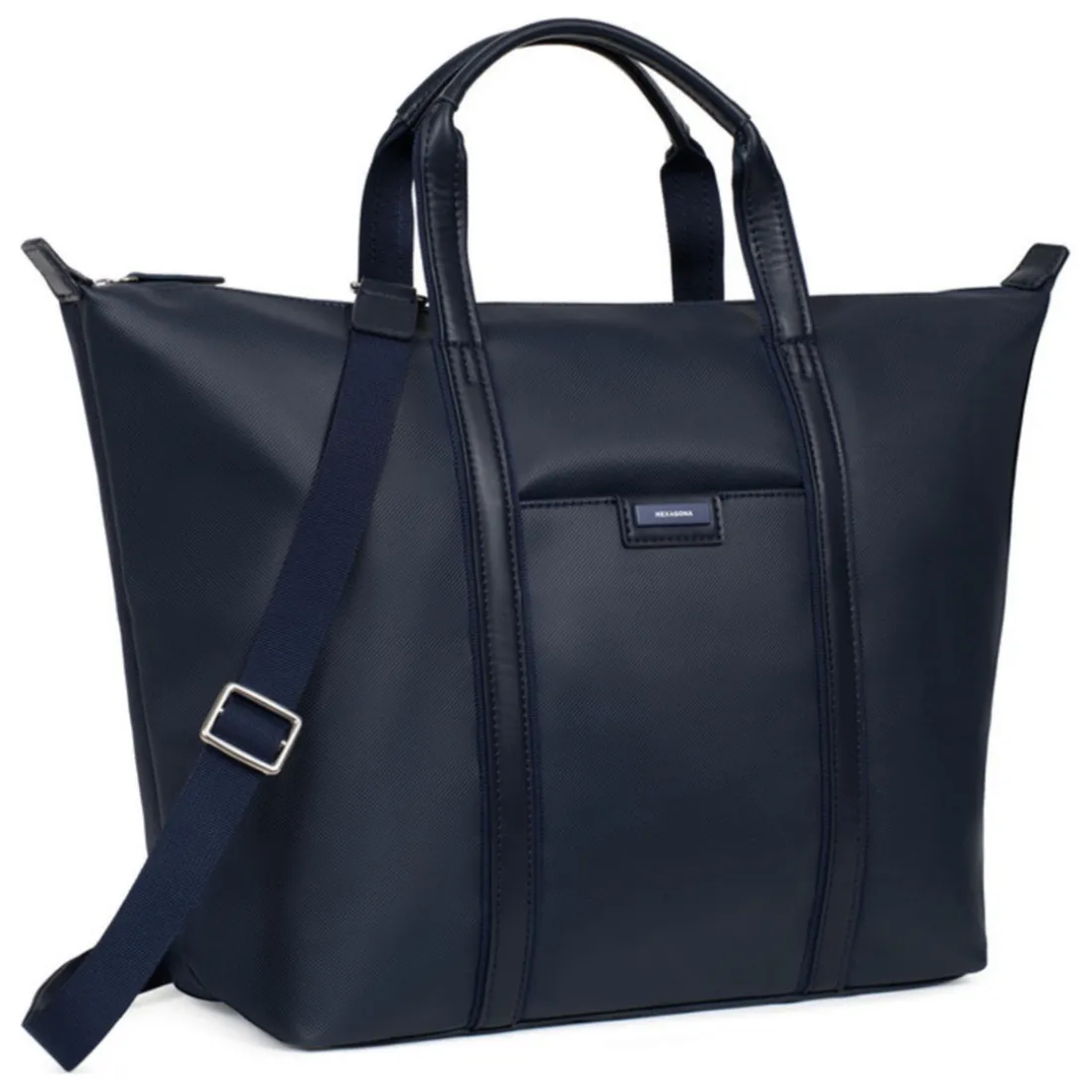 Sac cabas porté main A4 - Grand JOYCE Bleu nuit Ruby