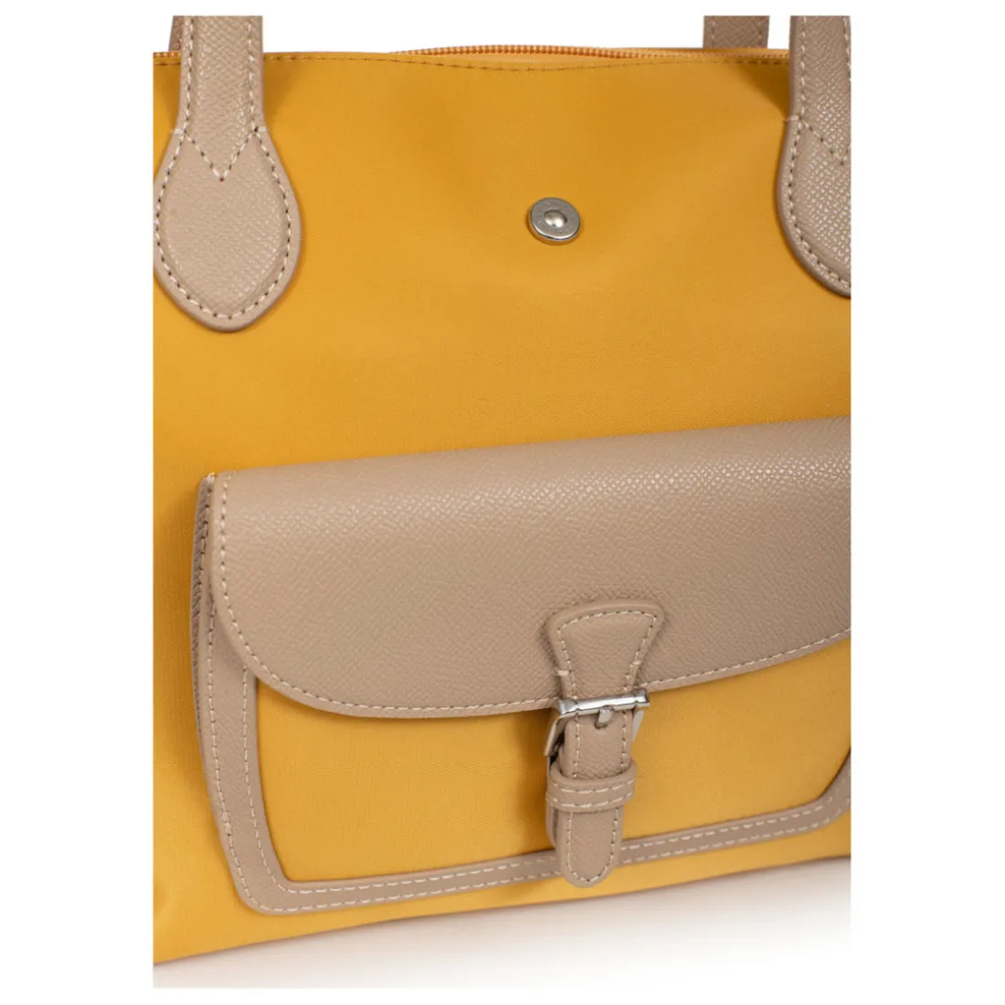 Sac cabas porté épaule - Moyen KIANA Jaune Gaia