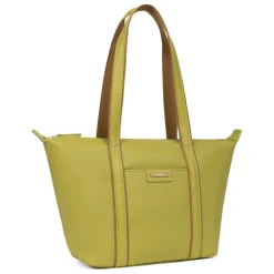Sac cabas porté épaule - Moyen JOYCE Vert anis Lyra