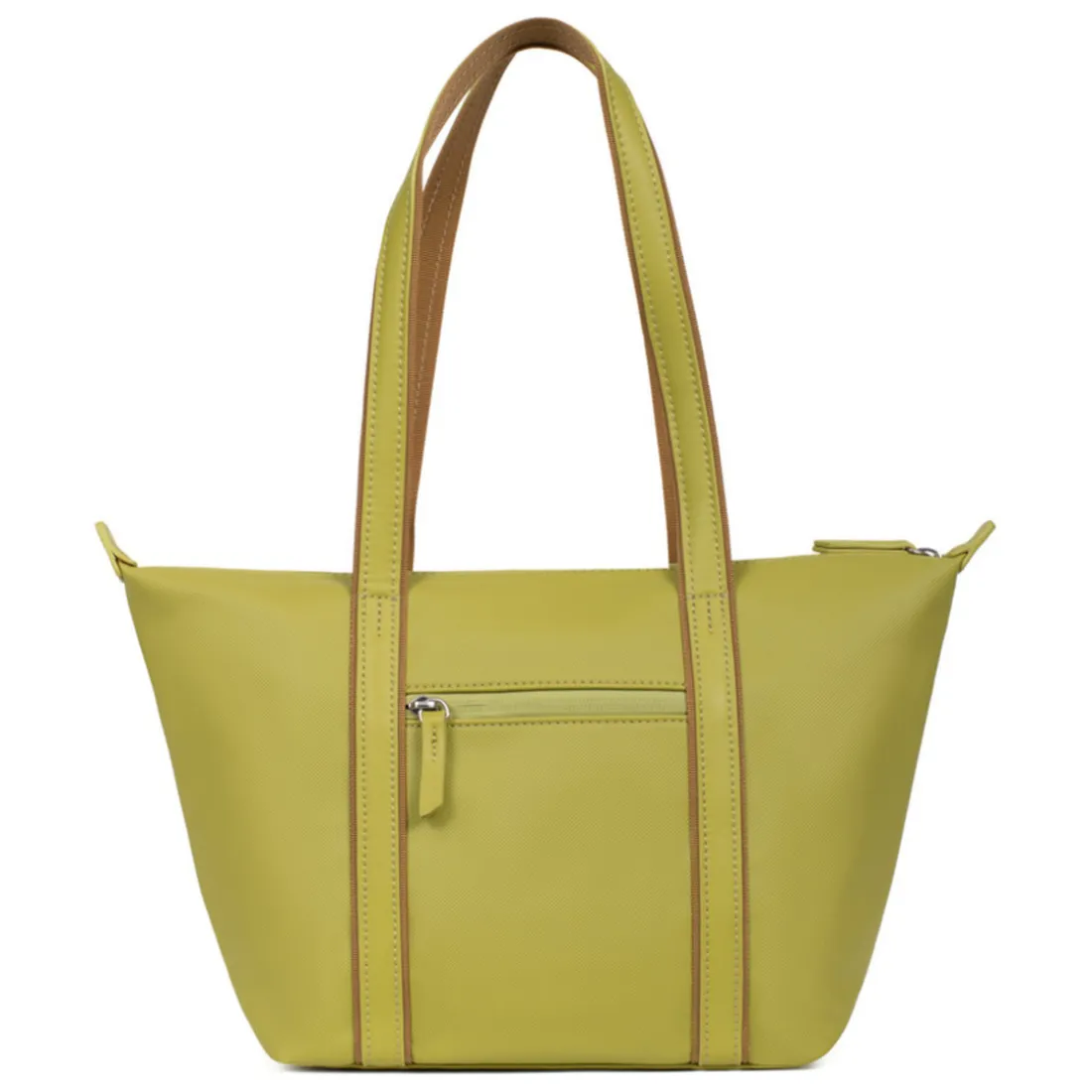 Sac cabas porté épaule - Moyen JOYCE Vert anis Lyra