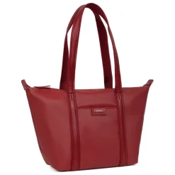 Sac cabas porté épaule - Moyen JOYCE Rouge foncé Lila