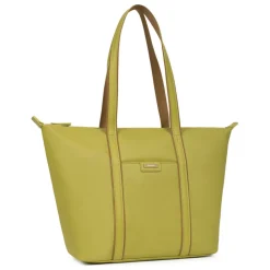 Sac cabas porté épaule A4 - Grand JOYCE Vert anis Elle