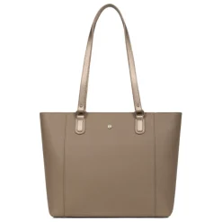 Sac cabas porté épaule A4 MAYA Écorce/Bronze Hazel