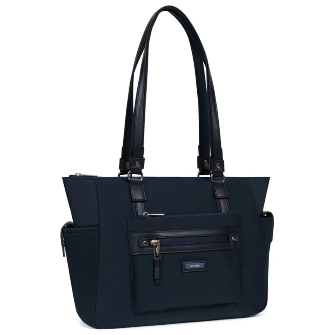 Sac cabas porté épaule A4 YONA Bleu nuit Gwen