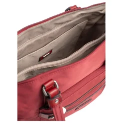 Sac cabas porté épaule A4 YONA Carmin Lou rouge