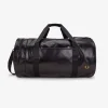 Sac de sport classique ton sur ton noir/doré