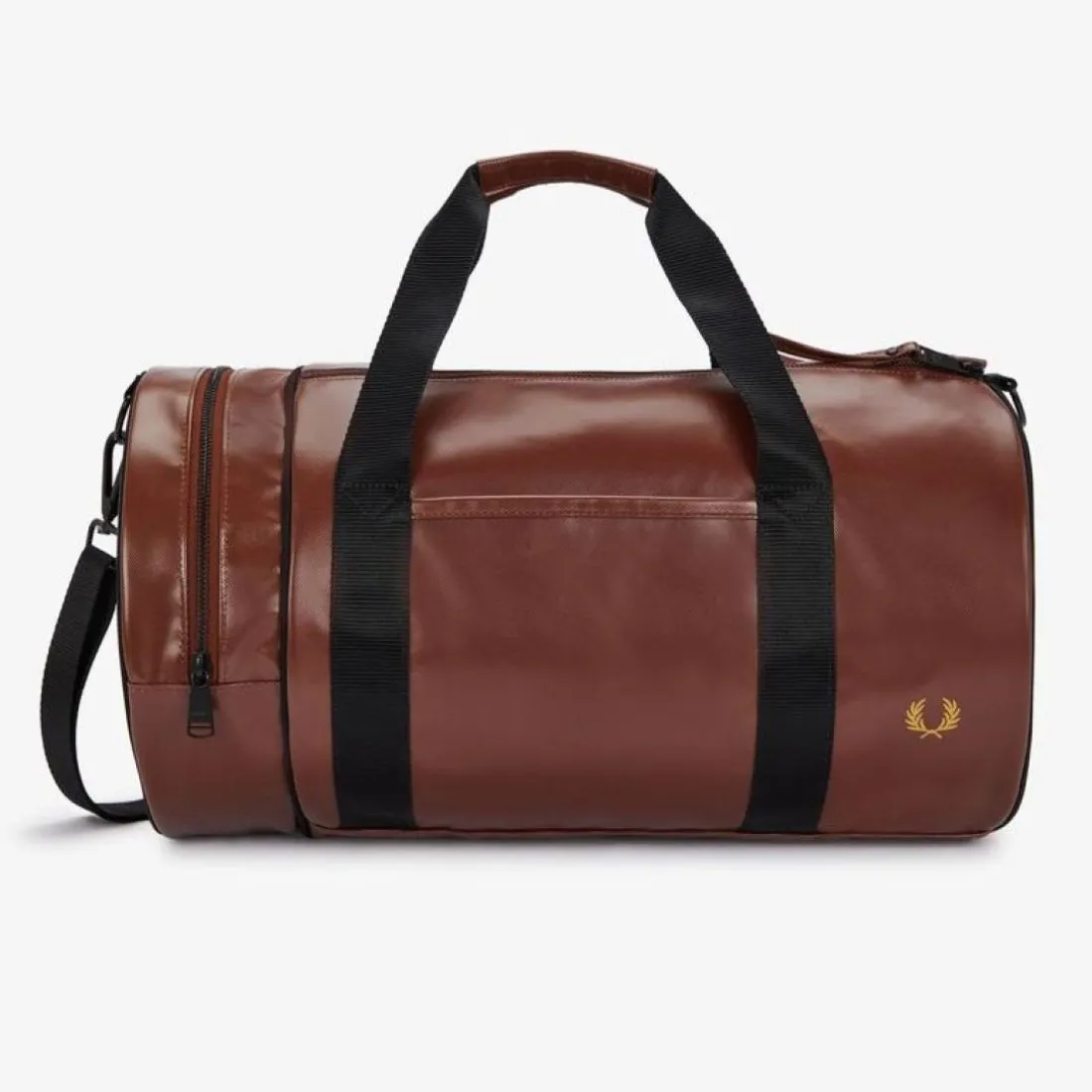 Sac de sport classique ton sur ton marron