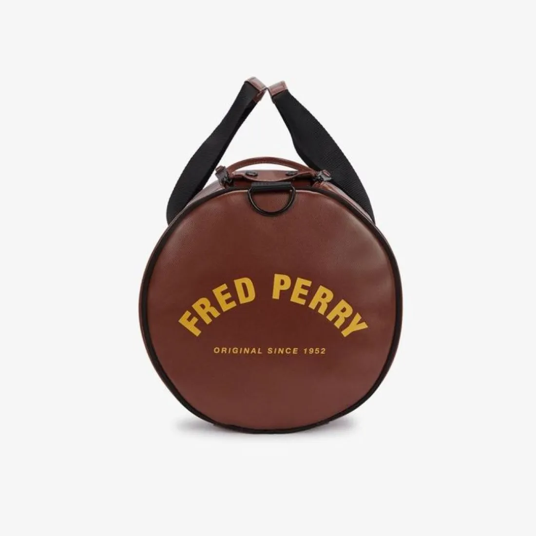Sac de sport classique ton sur ton marron