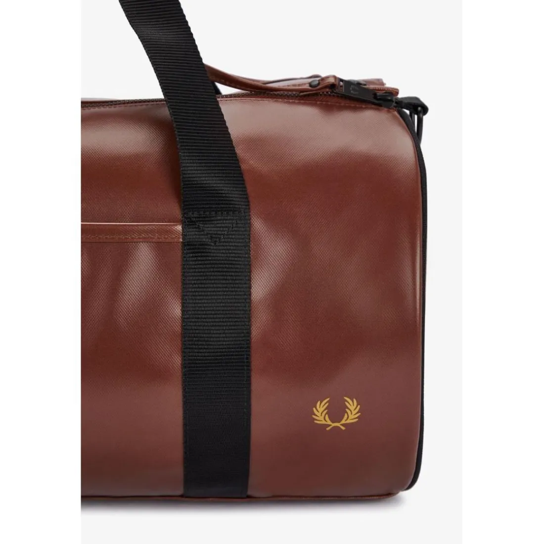 Sac de sport classique ton sur ton marron