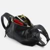 Sac noir en cuir