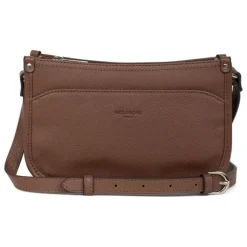 Sac porté travers CONFORT Écorce en cuir Lucy marron