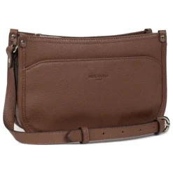 Sac porté travers CONFORT Écorce en cuir Lucy marron