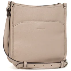 Sac porté travers CONFORT Naturel en cuir Zoé Cara