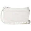 Sac porté travers CONFORT Blanc en cuir Gigi