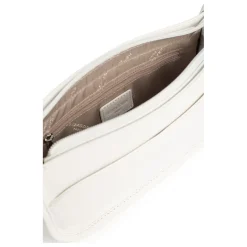Sac porté travers CONFORT Blanc en cuir Gigi