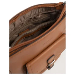 Sac porté travers MIRABELLE Tan en cuir Opal beige moyen