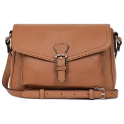 Sac porté travers MIRABELLE Tan en cuir Skye beige moyen