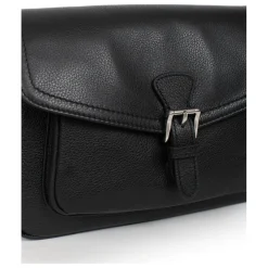 Sac porté travers MIRABELLE Noir en cuir Vivi
