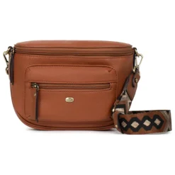 Sac porté travers RONDA Cognac Bea