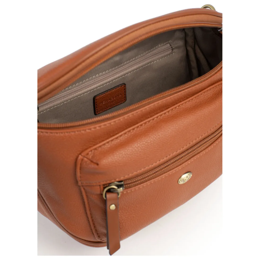 Sac porté travers RONDA Cognac Bea