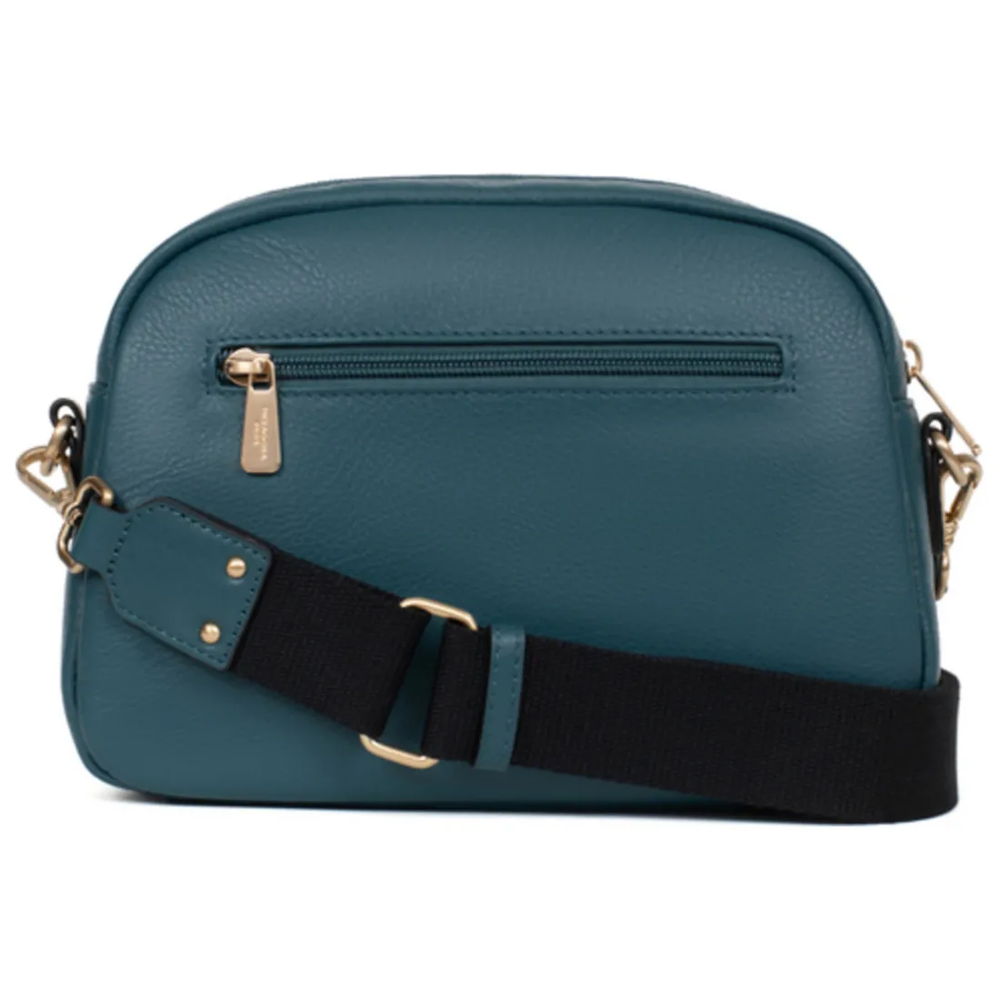 Sac porté travers TAIMA Bleu pétrole en cuir Xia