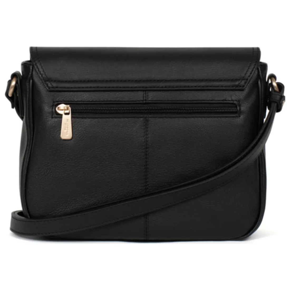 Sac porté travers TAIMA Noir en cuir Zadie