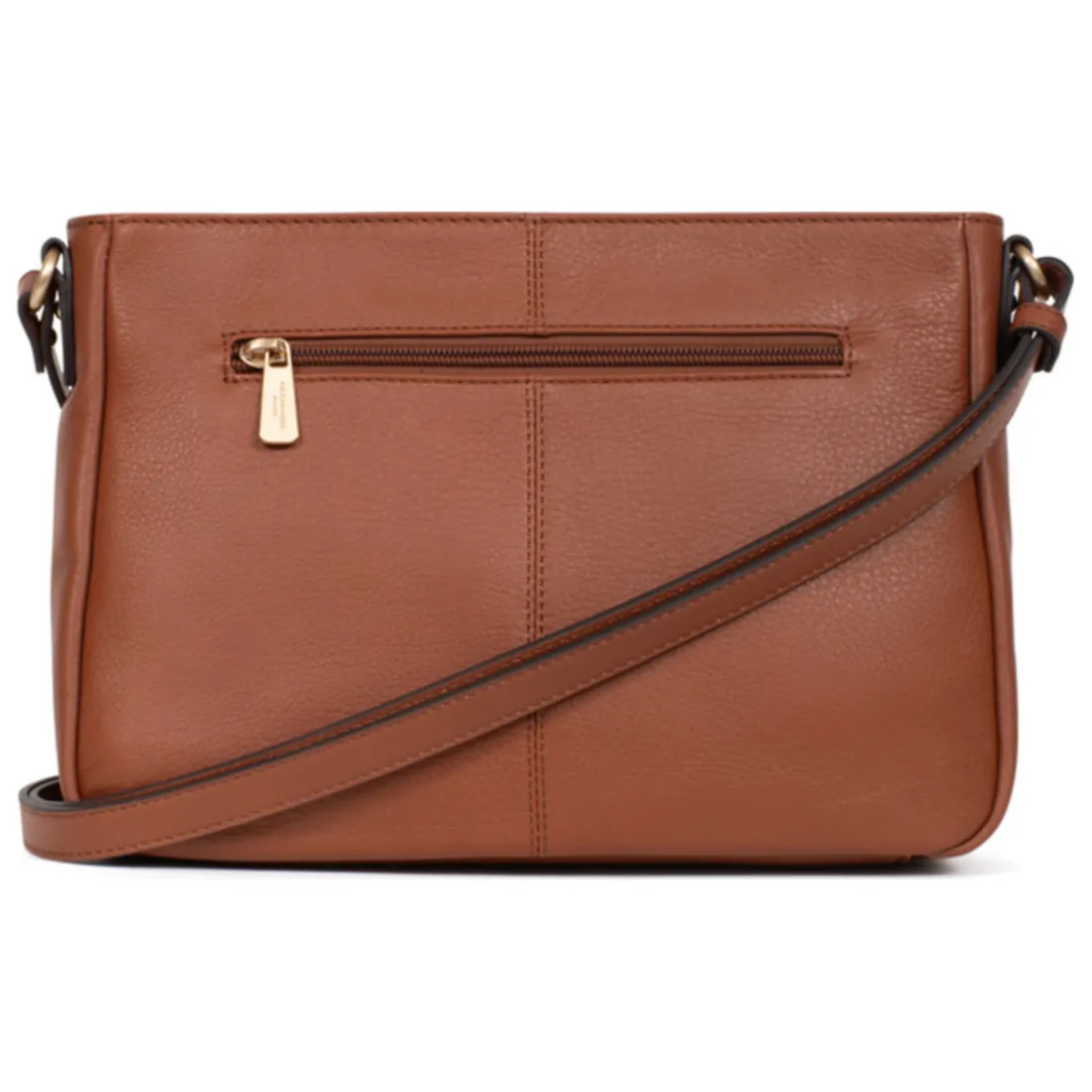 Sac porté travers TAIMA Terre en cuir Aria