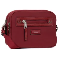 Sac porté travers YONA Carmin Lara rouge