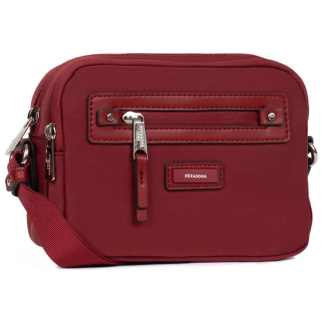 Sac porté travers YONA Carmin Lara rouge