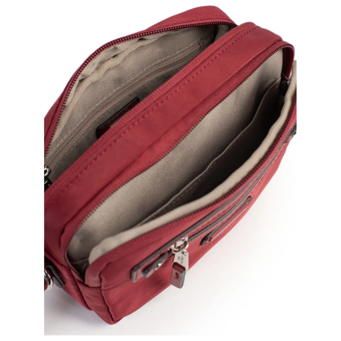 Sac porté travers YONA Carmin Lara rouge