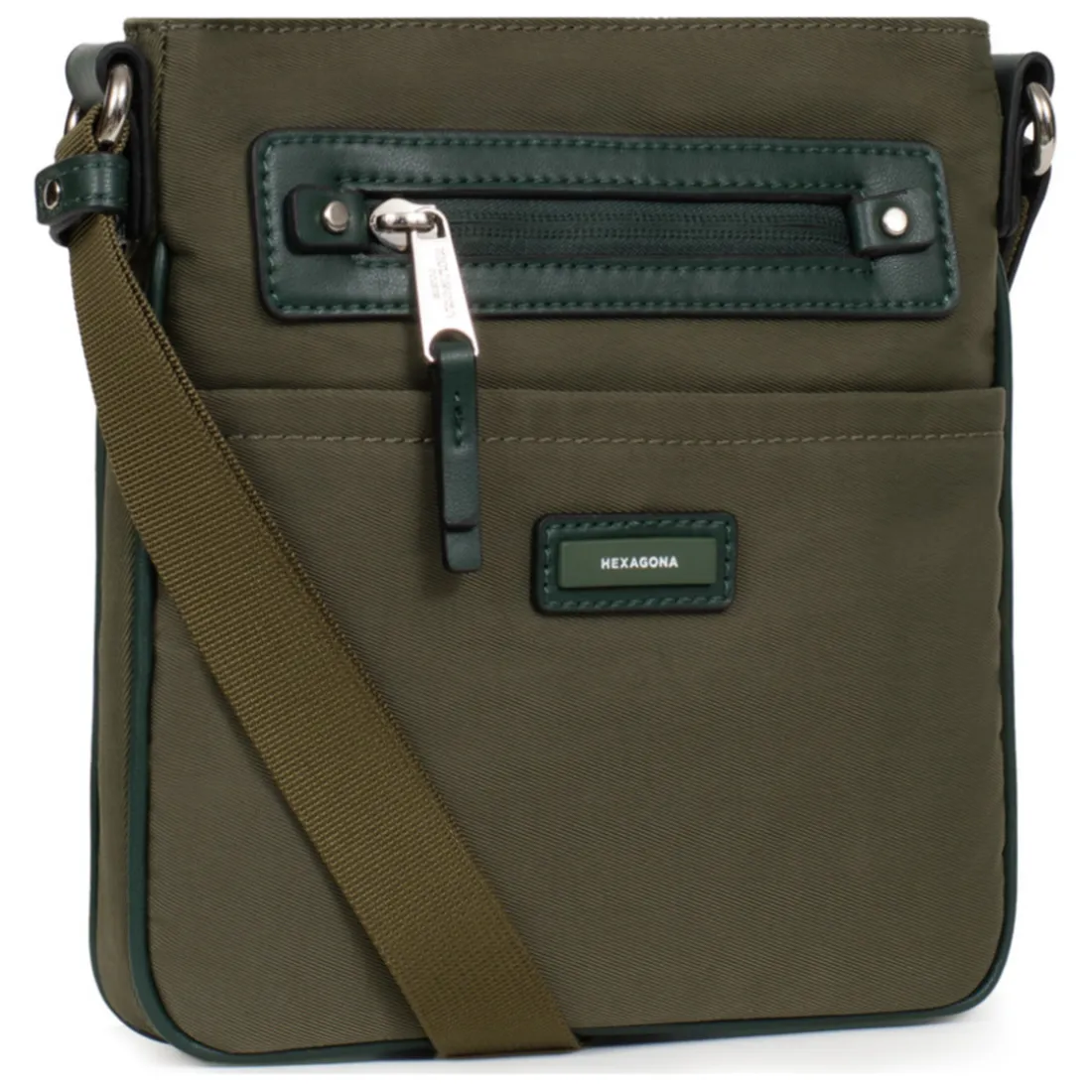 Sac porté travers YONA Kaki Demi
