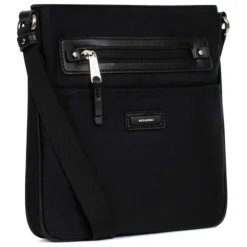 Sac porté travers YONA Noir Demi
