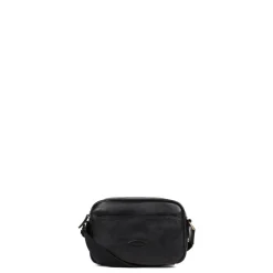 Sac reporter STUART Noir en cuir Yara