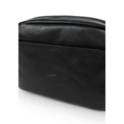 Sac reporter STUART Noir en cuir Yara