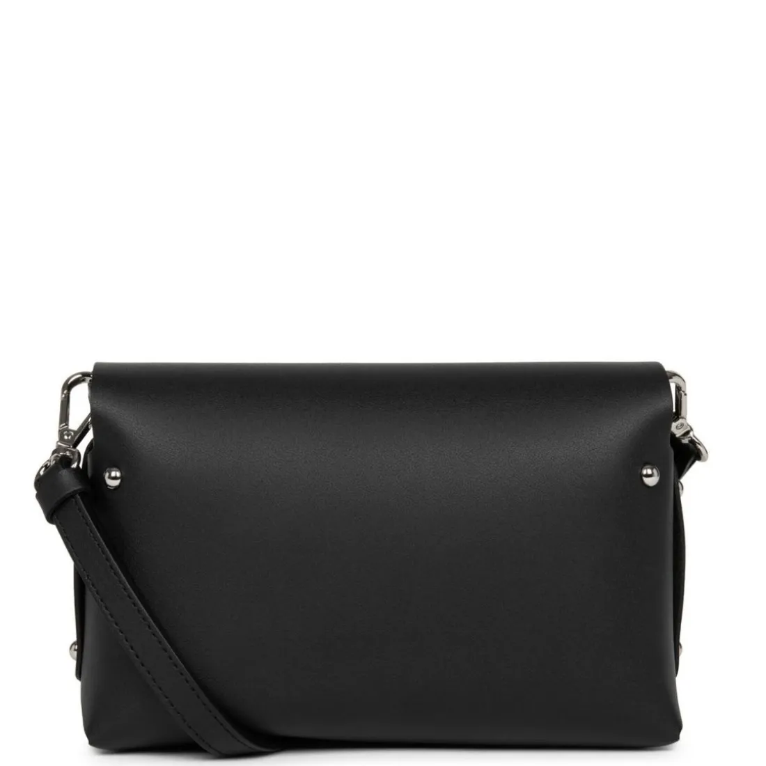 Sac Trotteur en cuir Noir / Champagne CITY FLORE