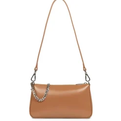 Sac trotteur Suave Even en cuir camel