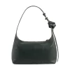 Sac vert foncé en cuir