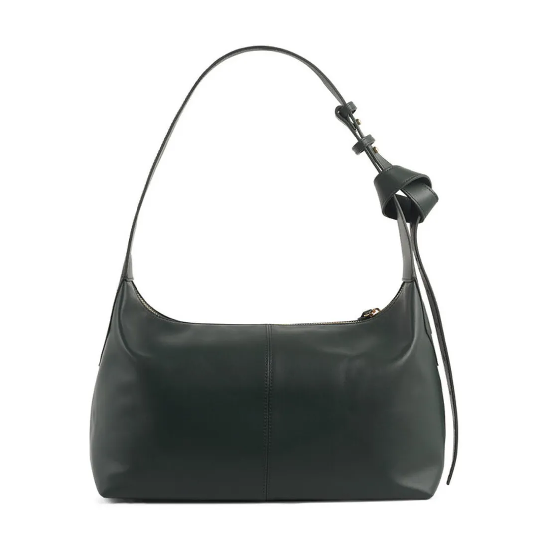 Sac vert foncé en cuir