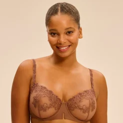 SAGA Soutien-gorge corbeille Brun Tender