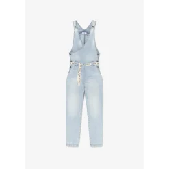 Salopette droit en jeans RIGA bleu Elise