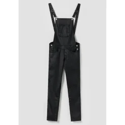 Salopette en jeans ALI noir Olia
