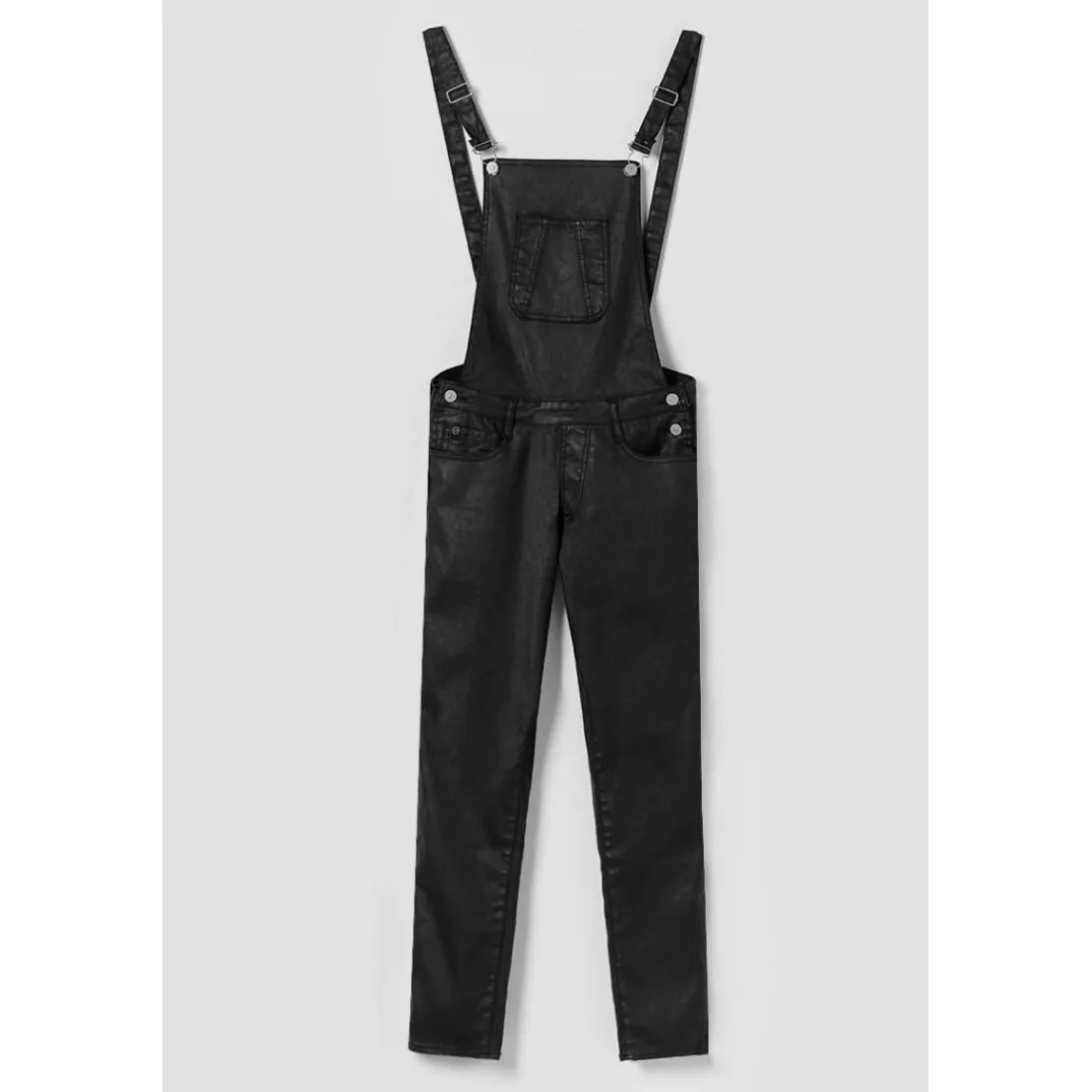 Salopette en jeans ALI noir Olia