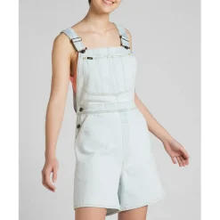Salopette Femme en Coton bleu clair